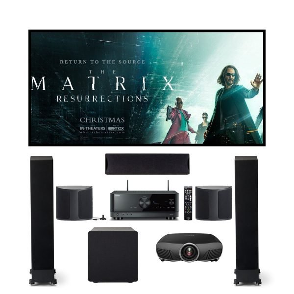 Floor Standing Cinema Set